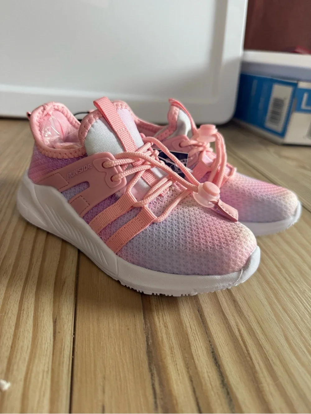 Children's‎ Pink Gradient Slip-On Athletic Sneakers